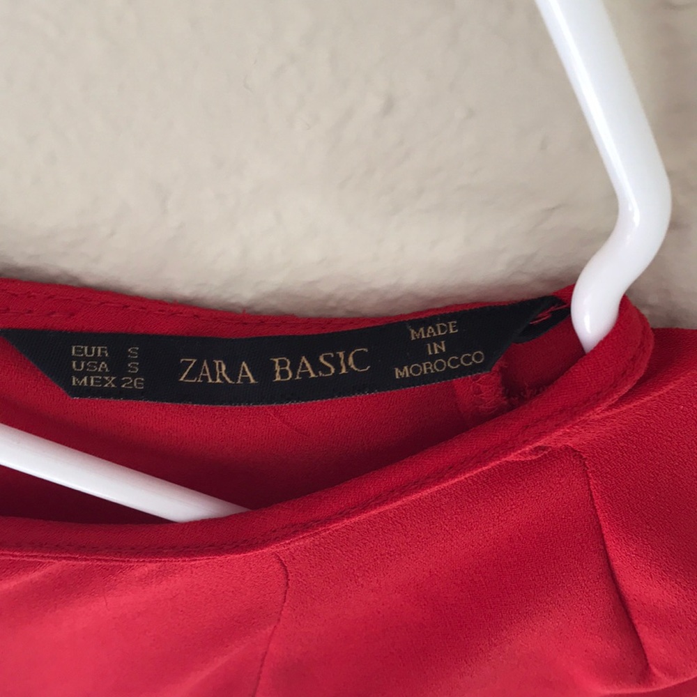 Zara red dress - Picture 3 of 3